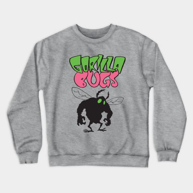 Gorilla Bugs mascot Crewneck Sweatshirt by GorillaBugs